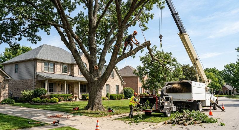 Birch Tree Pruning in Pottstown, PA